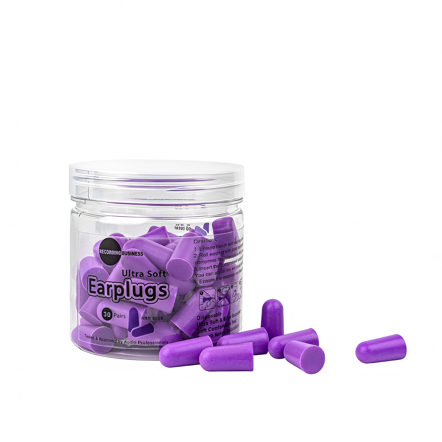 Purple Ear plugs