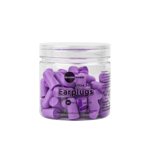Purple Earplugs
